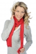 Cashmere & Silk accessories scarves mufflers scarva tango red 170x25cm